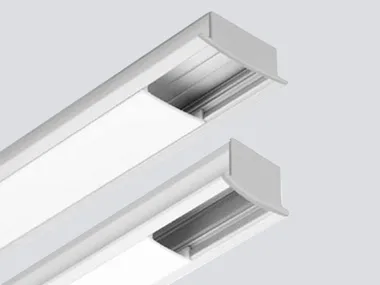 LINE MINI E - Extruded aluminium linear lighting profile for LED modules _ ONOK Lighting